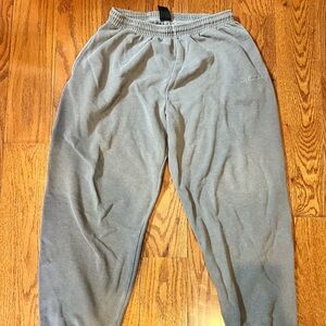 Men's Gray Sweatpants iets Frans size large